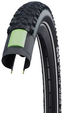 Buitenband Schwalbe Smart Sam Plus DD/GreenGuard 29 x 2.25" / 57-622mm - zwart met reflectie