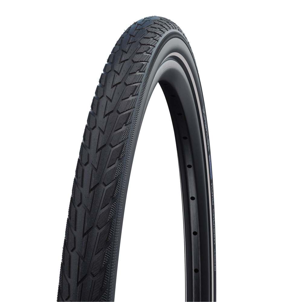 Buitenband Schwalbe Road Cruiser K-Guard 22 x 1 1/2" / 44-484mm - zwart met reflectie