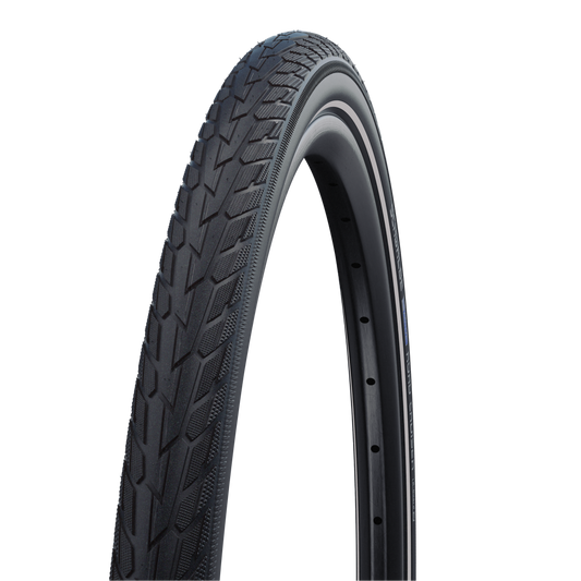 Buitenband Schwalbe Road Cruiser K-Guard 22 x 1 1/2" / 44-484mm - zwart met reflectie