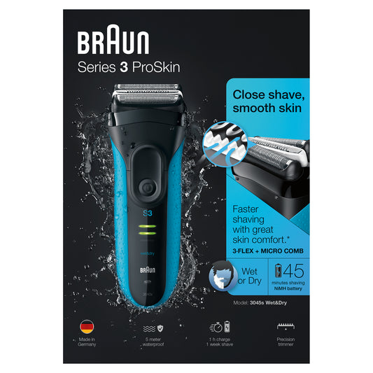 Braun Series 3-3045s wet & dry ProSkin