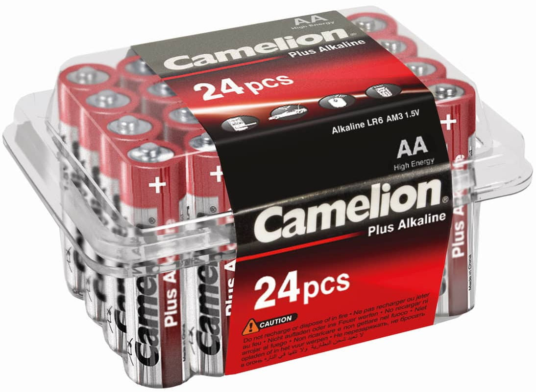 Batterij Camelion R6/AA Penlite Alkaline  (box á 24 stuks)