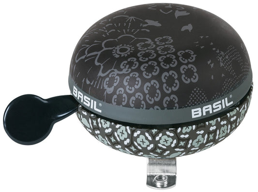 Fietsbel Ding-Dong Basil Bohème ø80mm - black