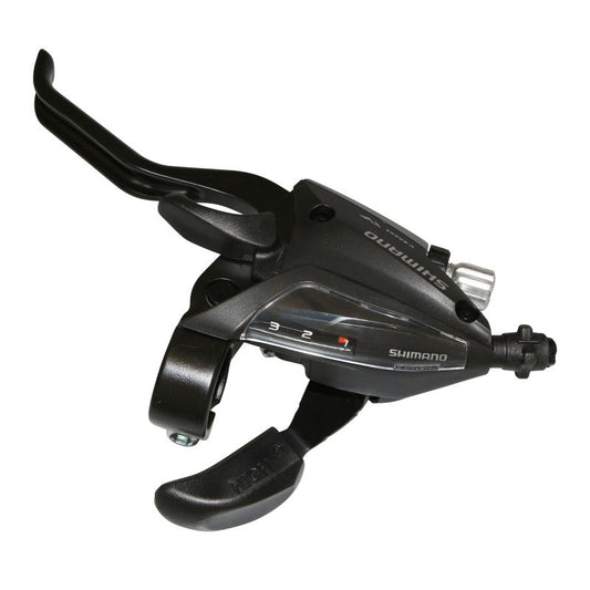Versteller (links) met remhendel 3 speed Shimano ST-EF500-4  - 4 vingers - zwart
