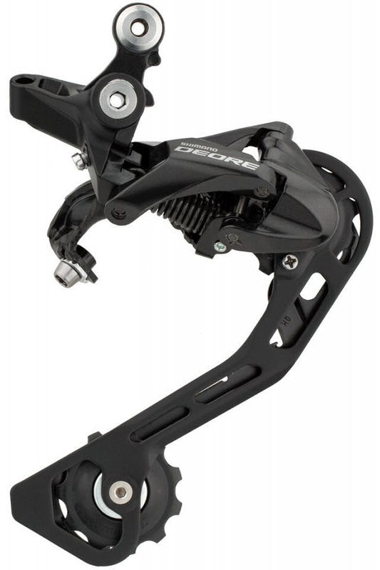 Achterderailleur 10-speed Shimano Deore RD-T6000 SGS Direct Mount Shadow+ - zwart