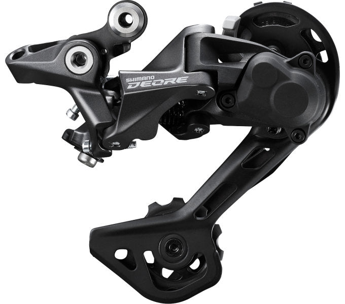 Achterderailleur 10/11-speed Shimano Deore M5120 SGS - directe montage - zwart
