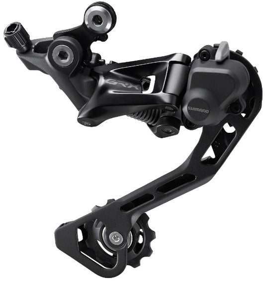 Achterderailleur 10-speed Shimano GRX RD-RX400 top normal - direct mount - Zwart