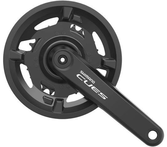 Crankstel 2 x 9/10/11 speed Shimano CUES FC-U4000 met 175 mm crankarm 40-26 tands (met kettingscherm)