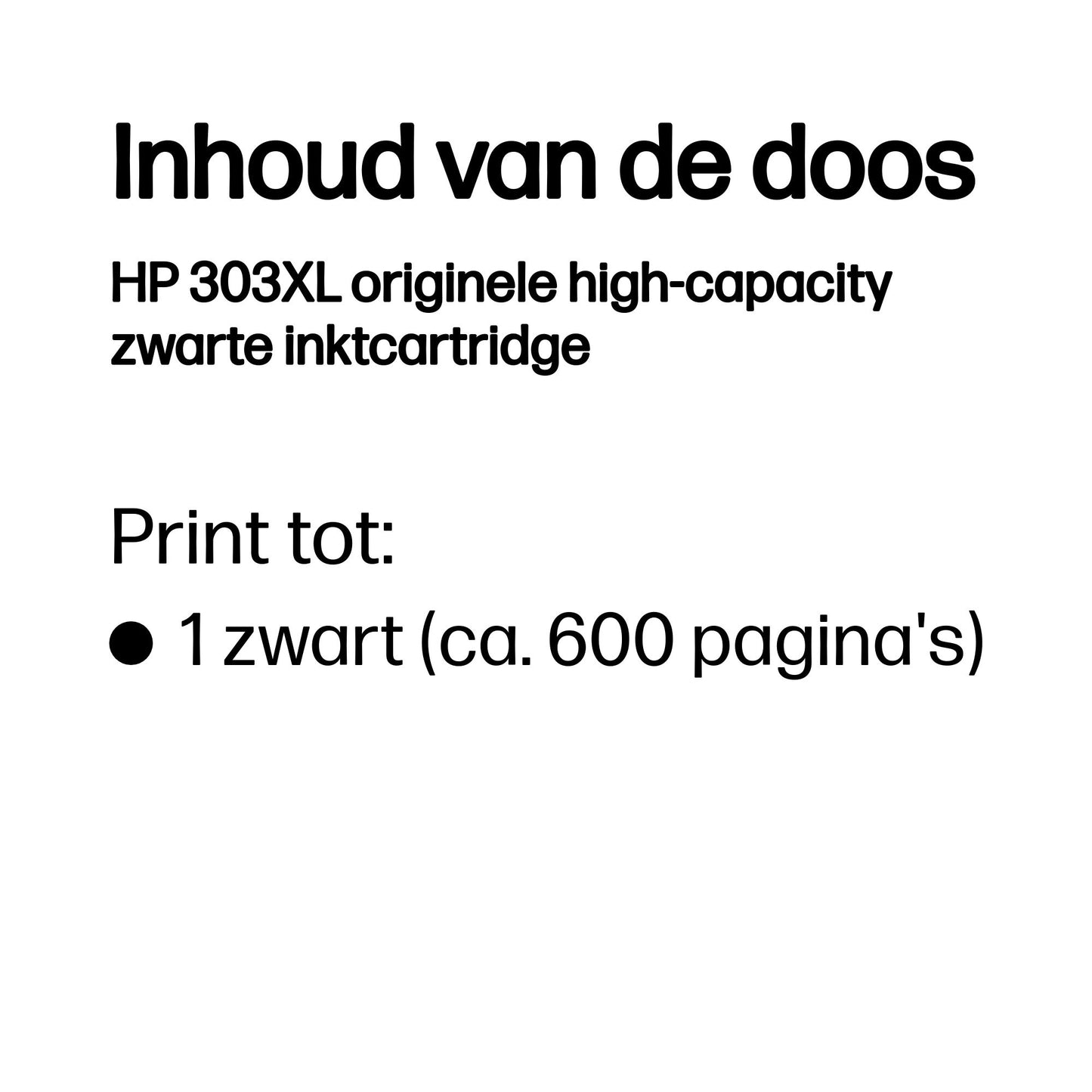 HP T6N04A 600P  orig.zw. 303XL