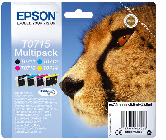 Epson DURABrite Multipack T 071                     T 0715