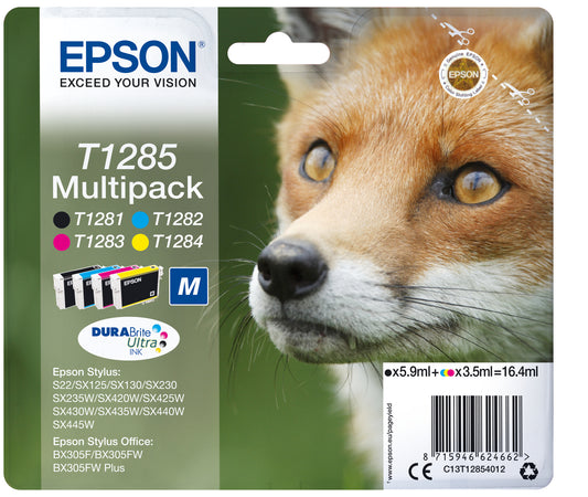 Epson DURABrite Ultra Multipack T 128                     T 1285