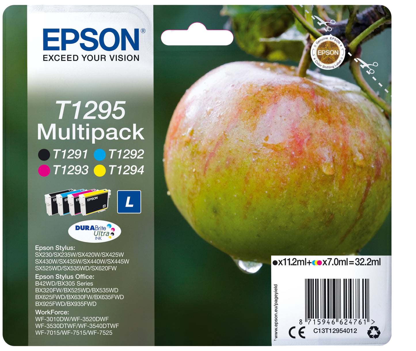 Epson DURABrite Ultra Multipack T 129                     T 1295