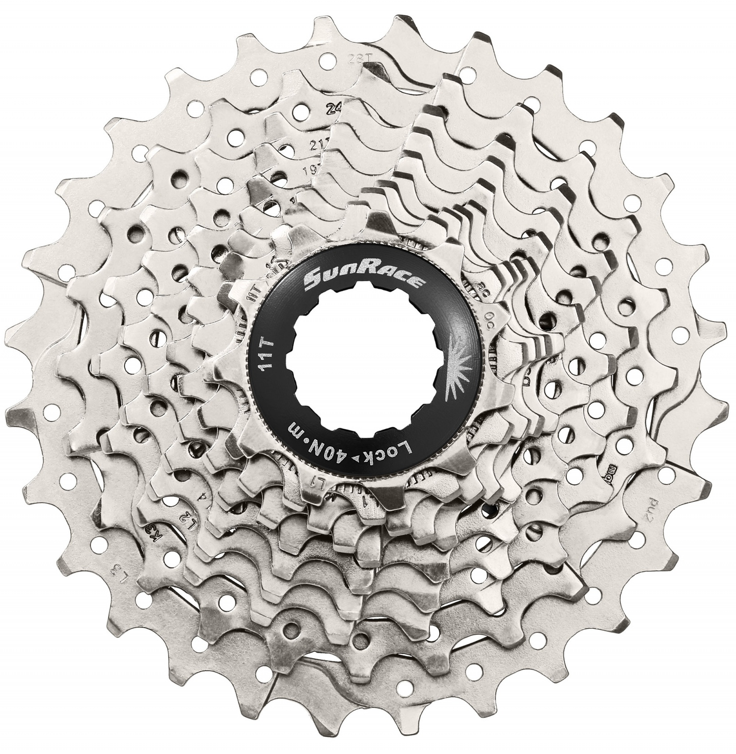Cassette 10 speed Sunrace CSRS0  11-28T - zilver