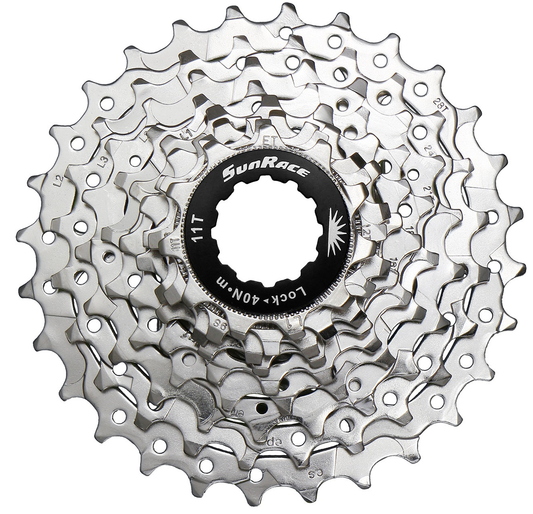 Cassette 9 speed Sunrace CSR91 11-25T - zilver