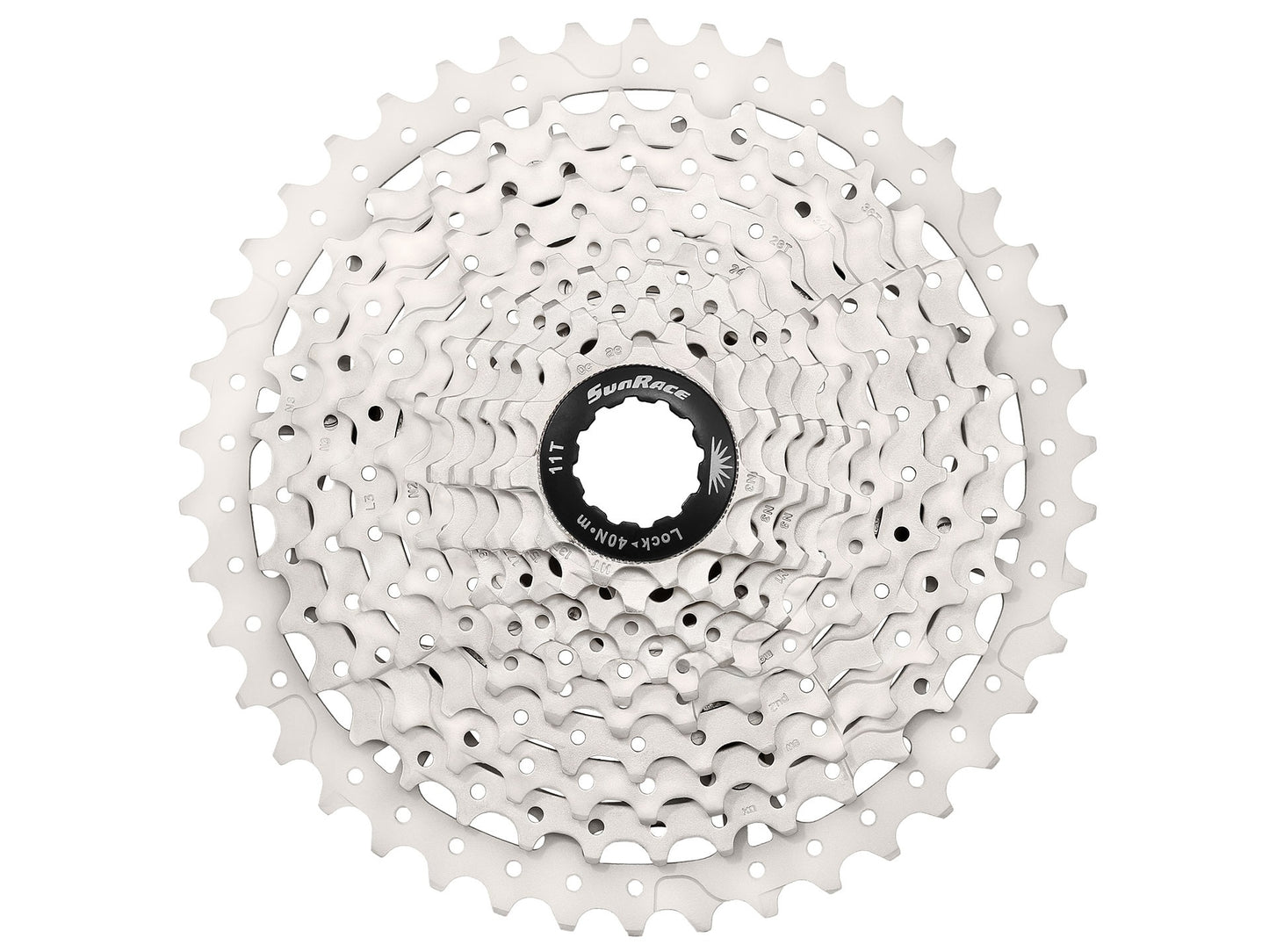 Cassette 10 speed Sunrace CSMS3 11-42T - zilver