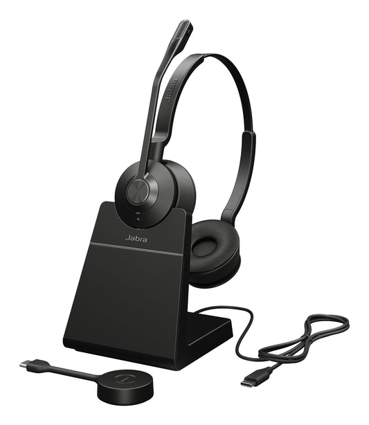 Jabra Engage 55 SE Stereo USB-C UC, DECT Adapter, with Stand