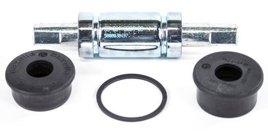 Trapas 133mm Gazelle zonder kettingkastbeugel - Zwart/Zilver
