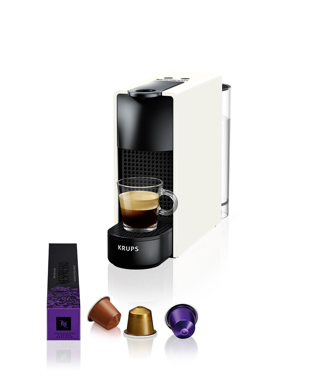 Nespresso XN 1101 Essenza Mini Coffee Machine  white   by Krups