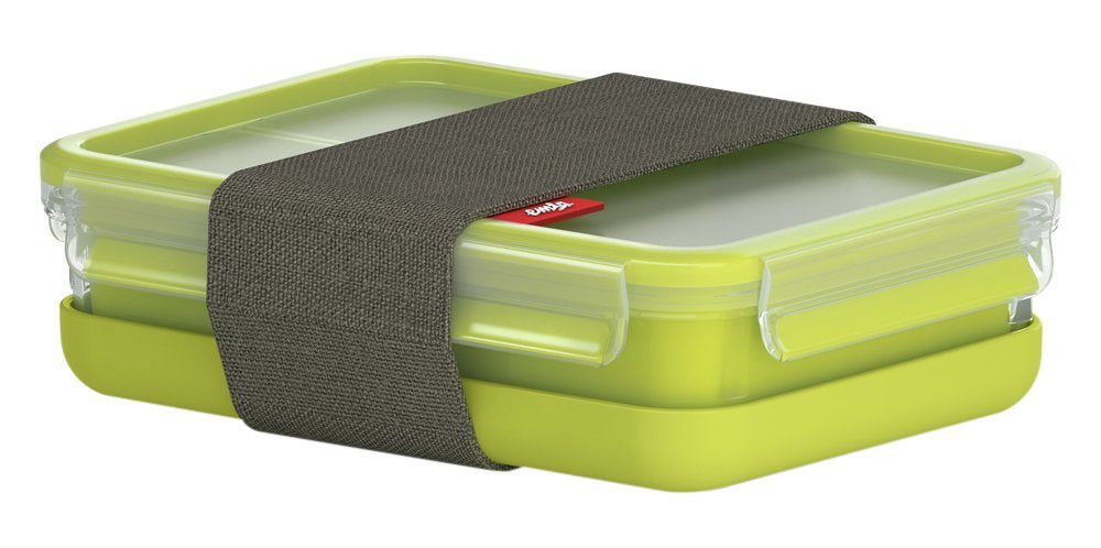 Emsa Clip&Go Lunchbox 518098 1,2l Transparent/Green