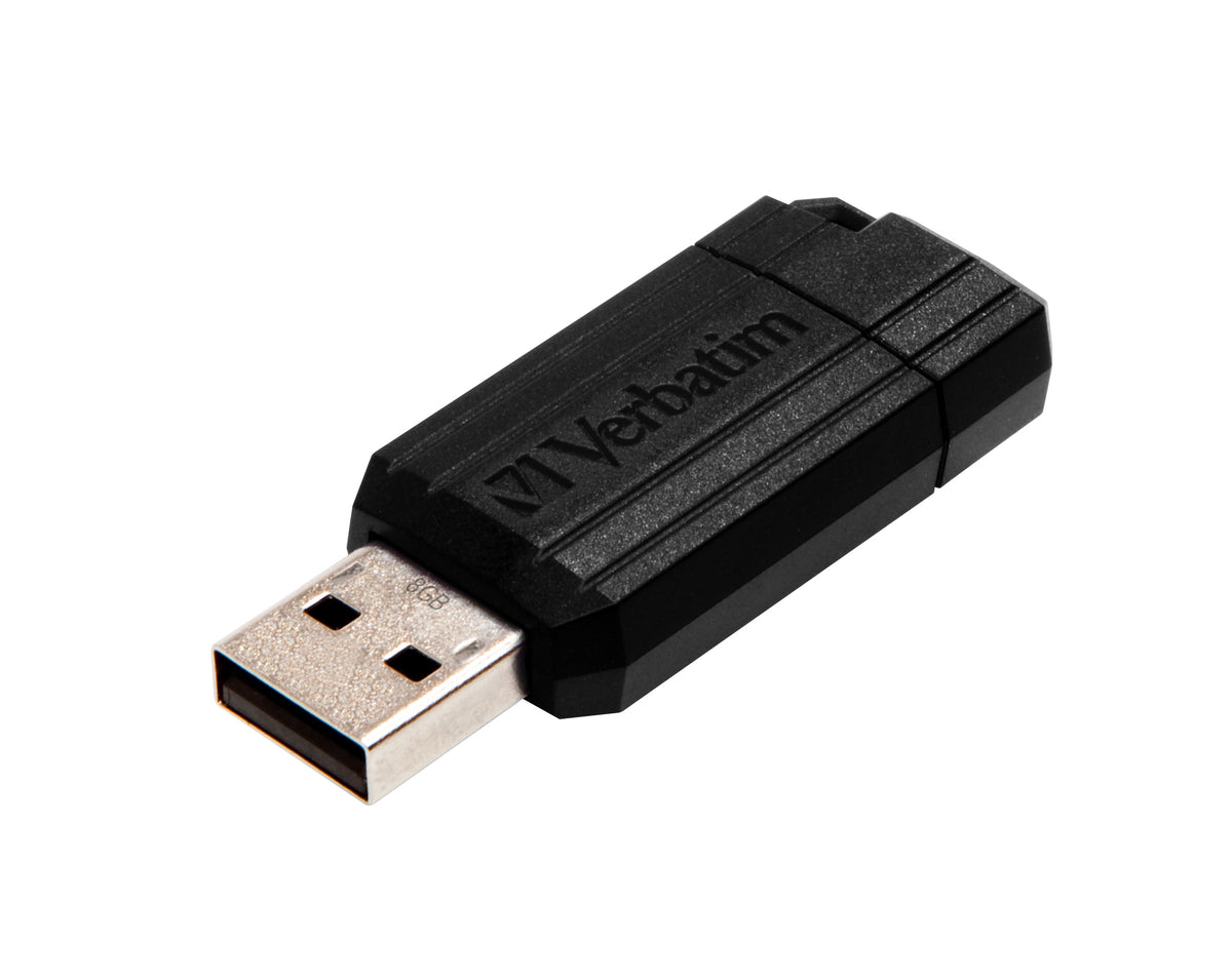 Verbatim Store n Go          8GB Pinstripe USB 2.0 black    49062