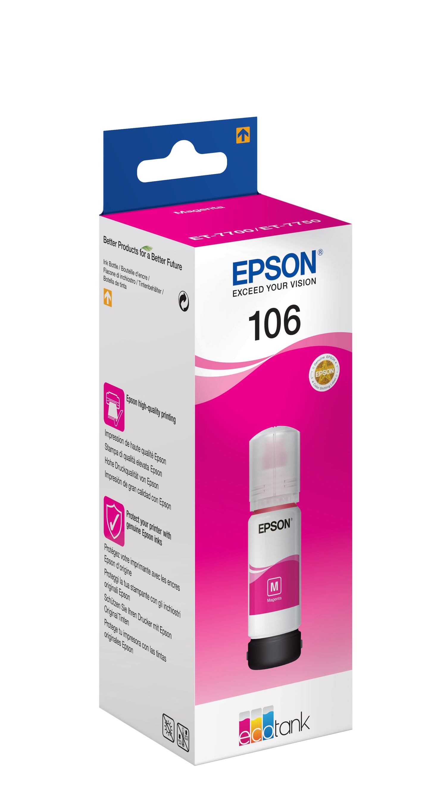 Epson EcoTank magenta T 106 70 ml               T 00R3