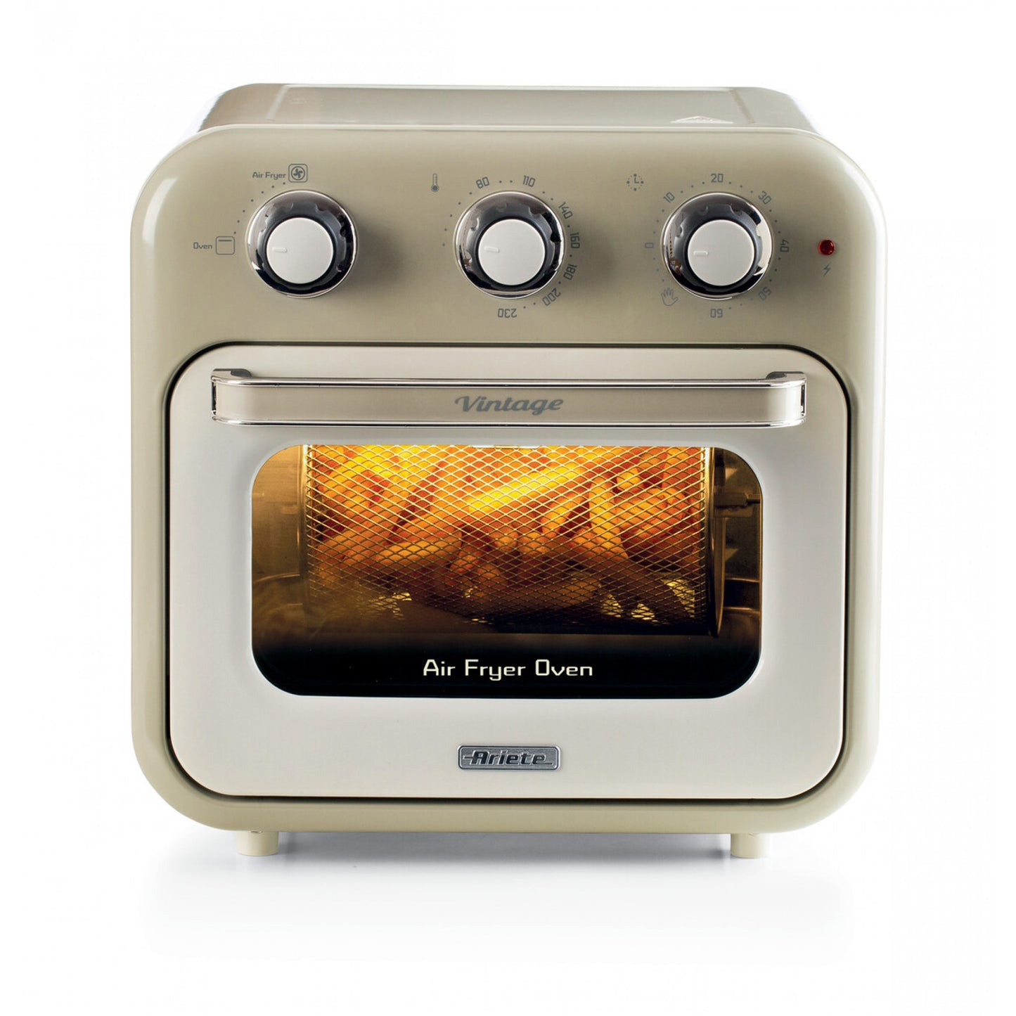 Ariete Vintage Air Fryer Mini- Oven beige