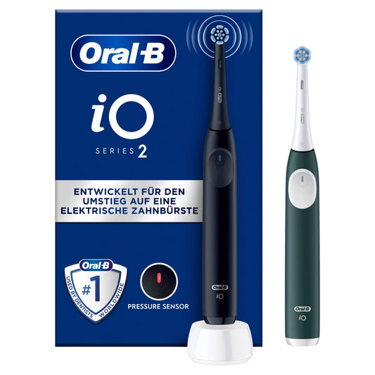 Oral-B iO Series 2 Night Black/ Forest Green mit 2.Handstück