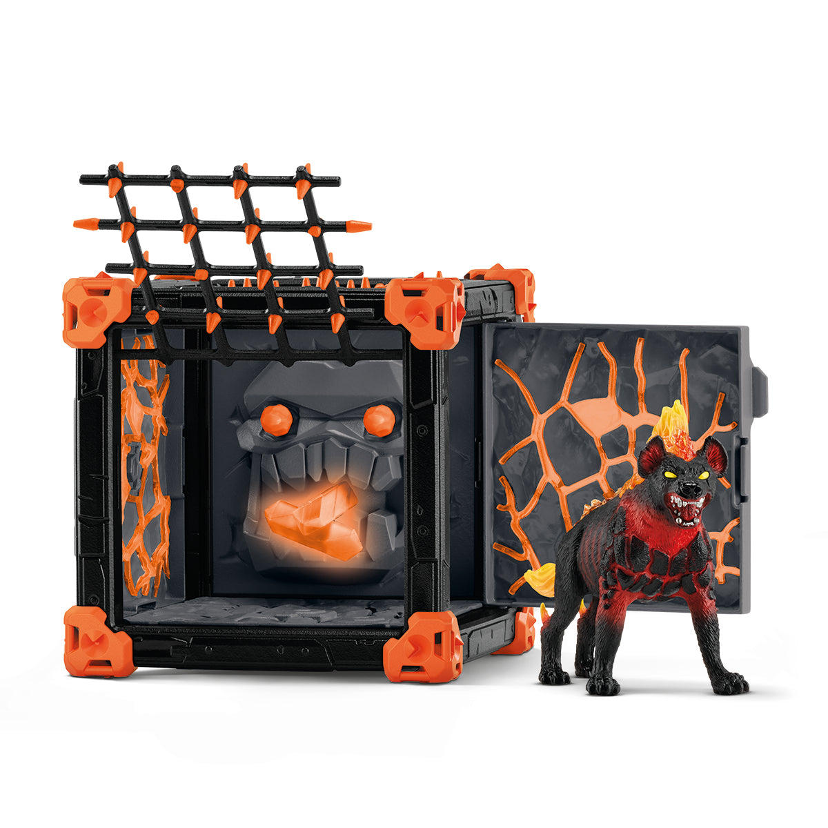 Schleich Eldrador Creatures BattleCave Lava Hyena      42674