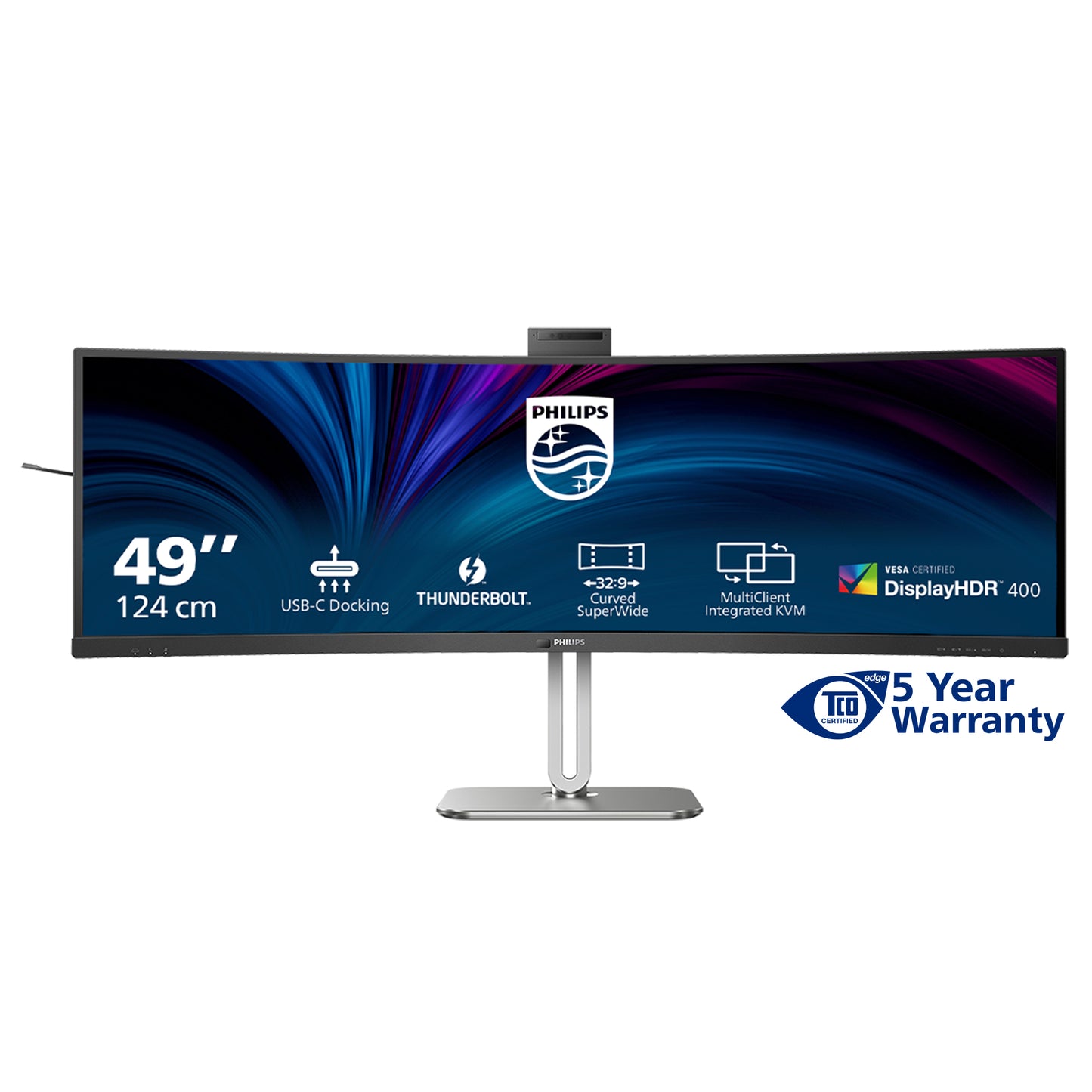 Philips 49B2U6903CH 49 Inch DQHD Curved Monitor