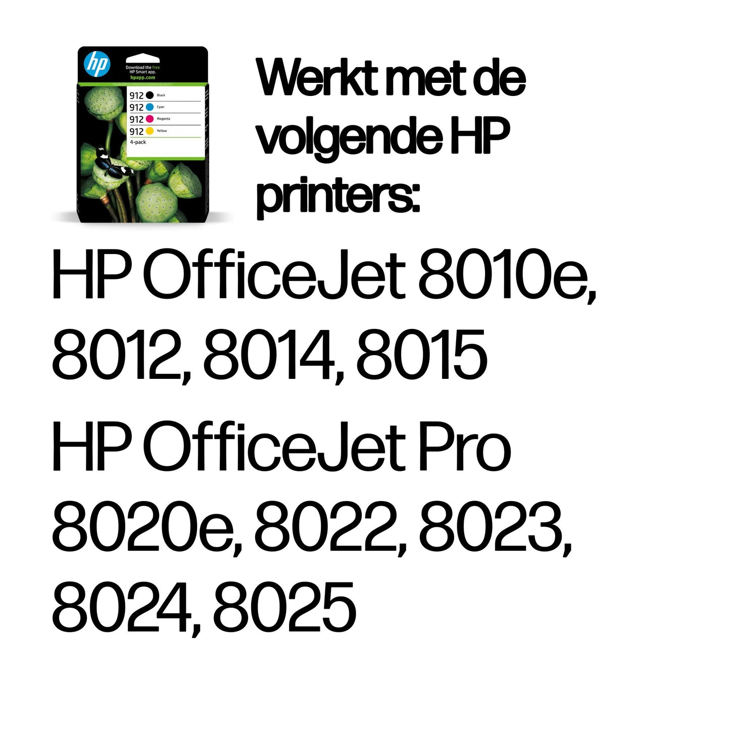 HP 912 4-kleuren orig. 6ZC74AE