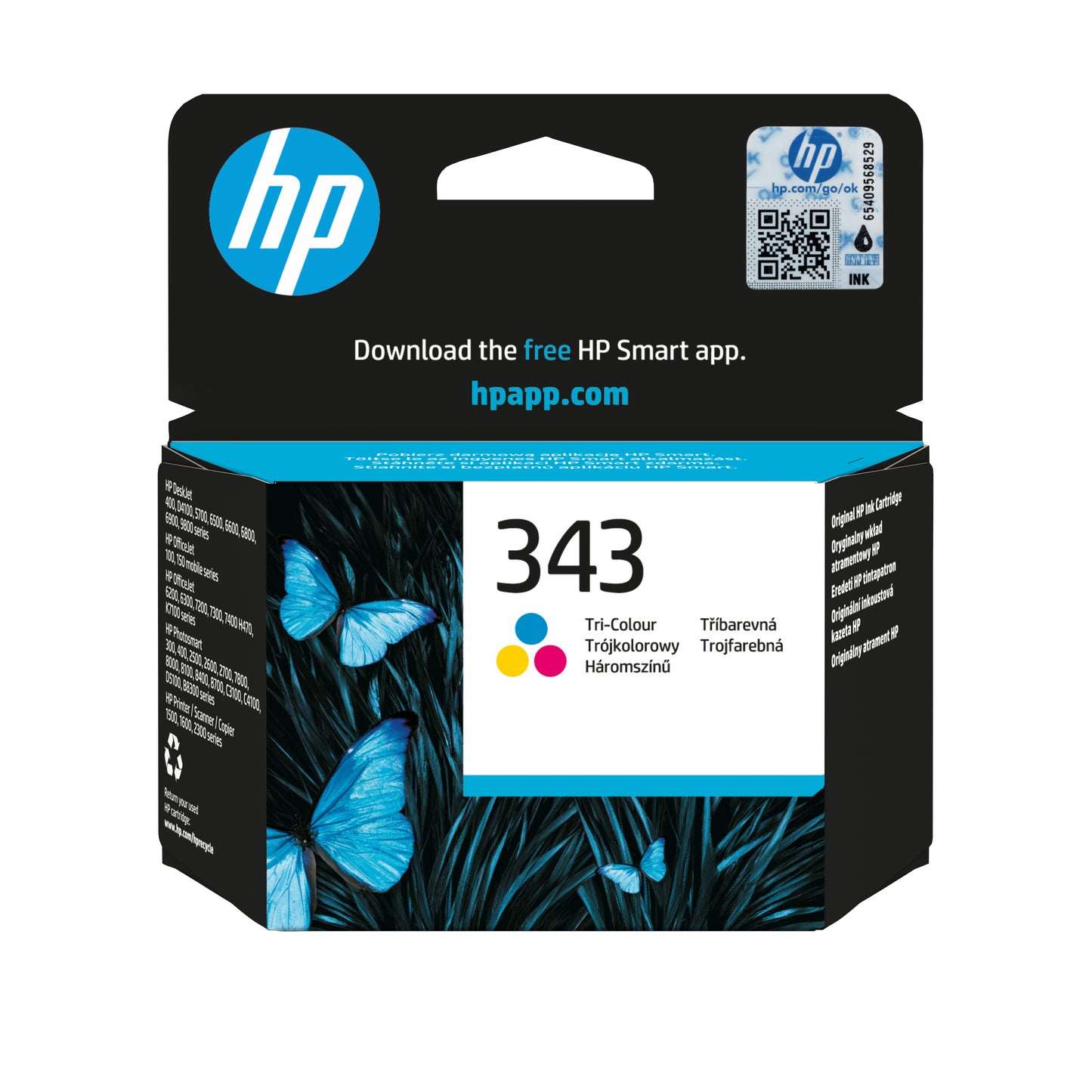 HP C8766E  7ml orig kleur N343
