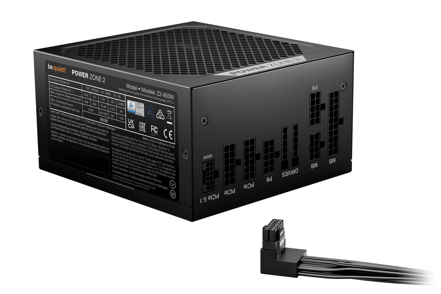 be quiet! POWER ZONE 2 850W Power Supply