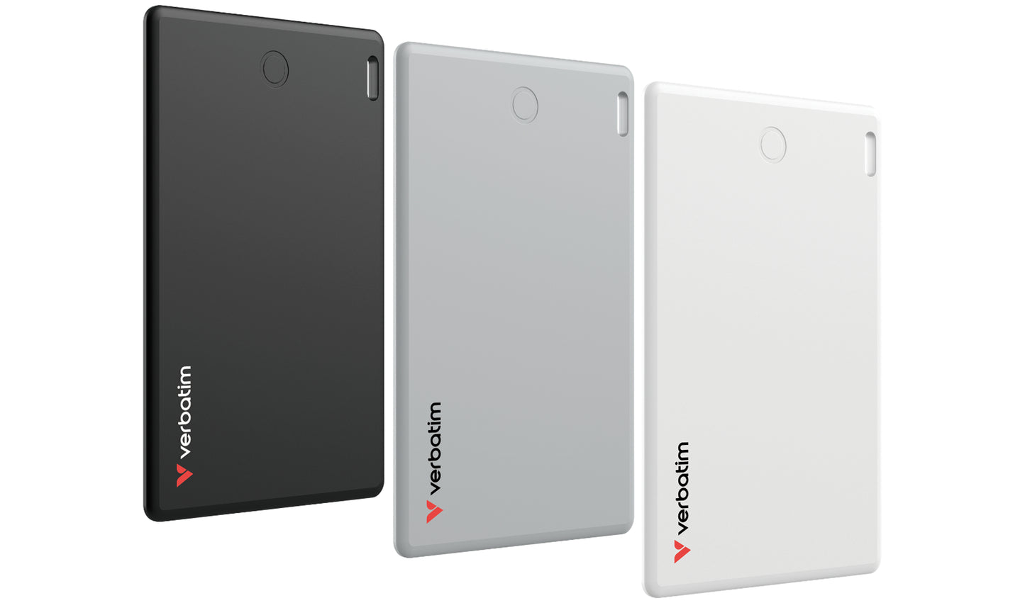 1x3 Verbatim My Finder Card BT schw.silb.weiß MYFCR-03BSW 32141