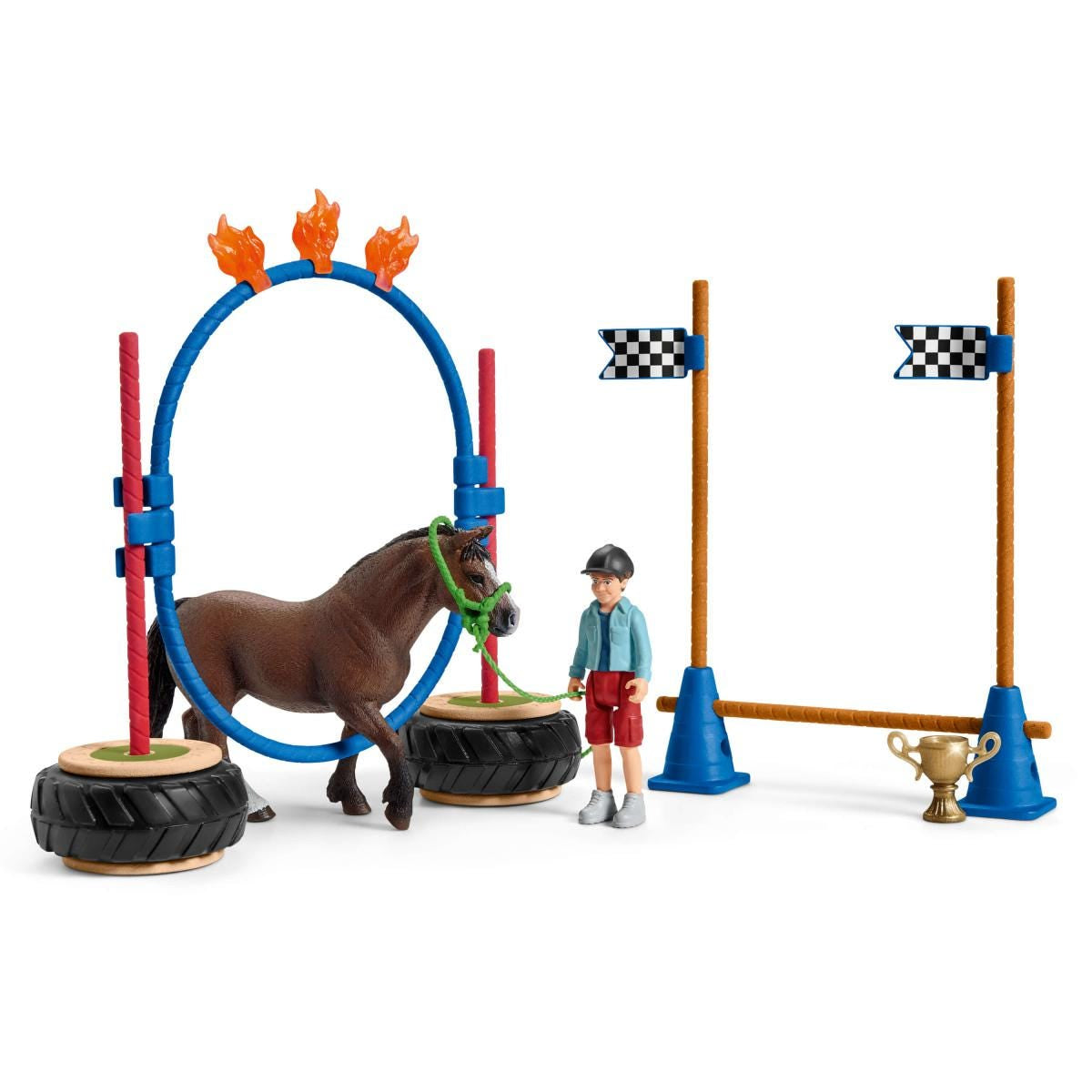 Schleich Farm World        42482 Pony Agility Race