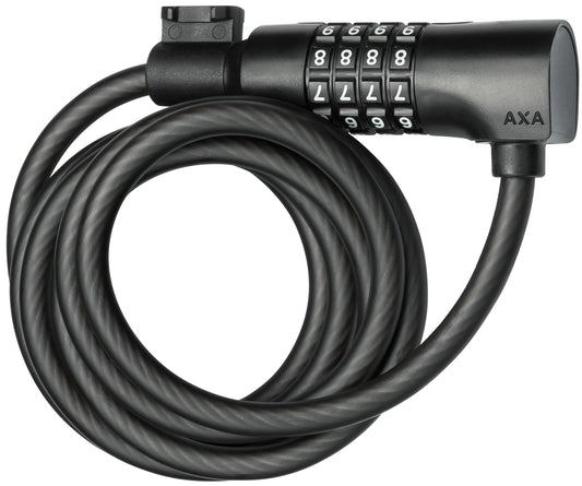 Kabelslot Axa Resolute C8-180 code - zwart