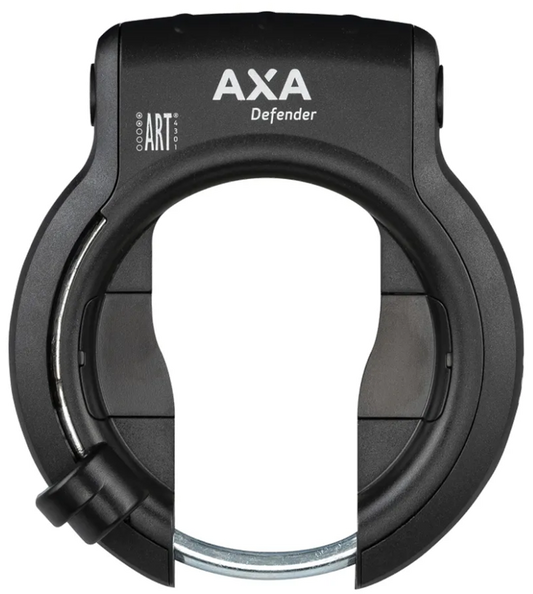 Ringslot Axa Defender - mat zwart (werkplaatsverpakking)
