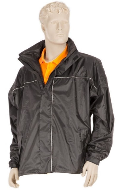 Regenjas Mirage Rainfall Jacket Luxury - maat M - zwart