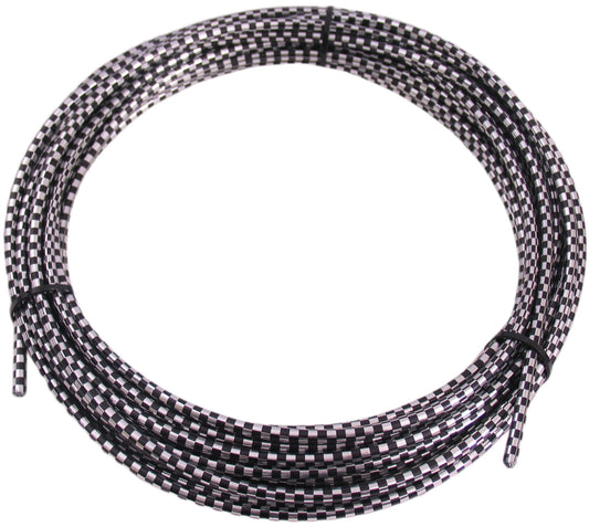 Rem buitenkabel Elvedes met teflon voering ø5,0mm / 10 meter -  zwart/chroom (rol)