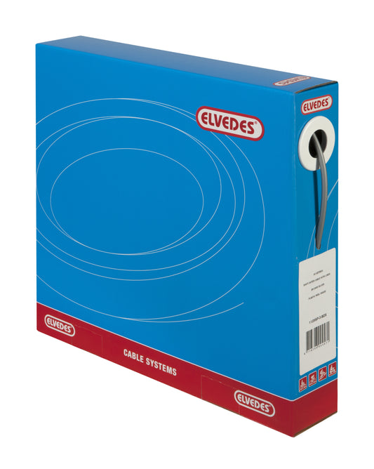 Schakel buitenkabel Elvedes met voering 30 meter / ø5,0mm - zilver (30 meter in doos)