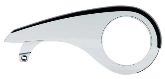 Kettingscherm Axa Scope 2 voor 38 tands tandwielen - lichtgrijs met zwarte rand (winkelverpakking)