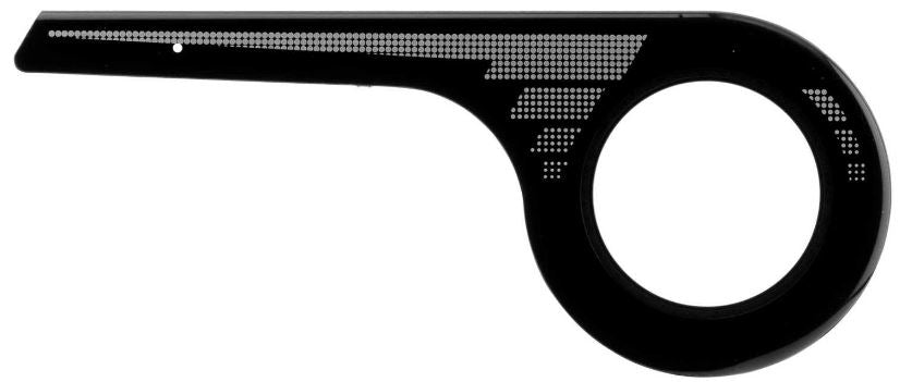 Ketingscherm 24/26/28" Axa GSR Junior voor 38-40 tands tandwielen - zwart