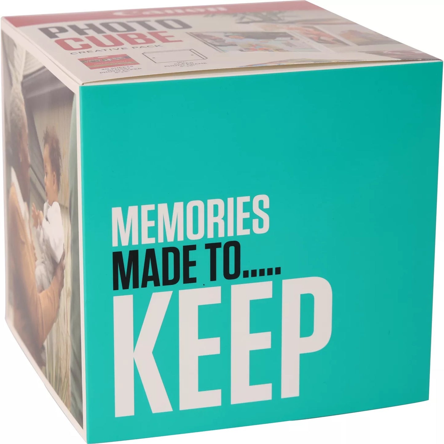 Canon PP-201 13x13 cm Photo Cube Creative Pack White Blue 40 Sh.