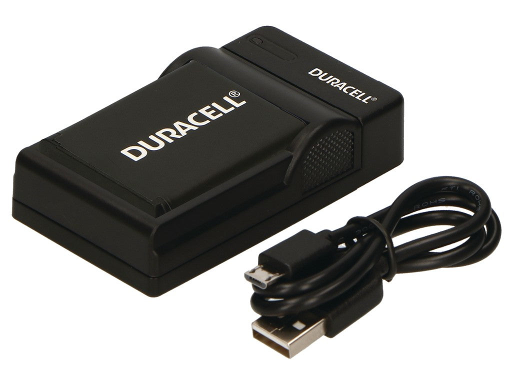 Duracell Charger w.USB Cable for GoPro Hero 5,6,7 and 8 Battery