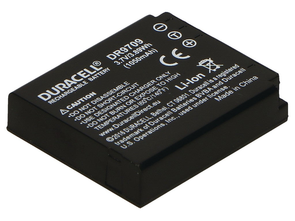 Duracell Li-Ion Battery 1100mAh for Panasonic CGA-S005