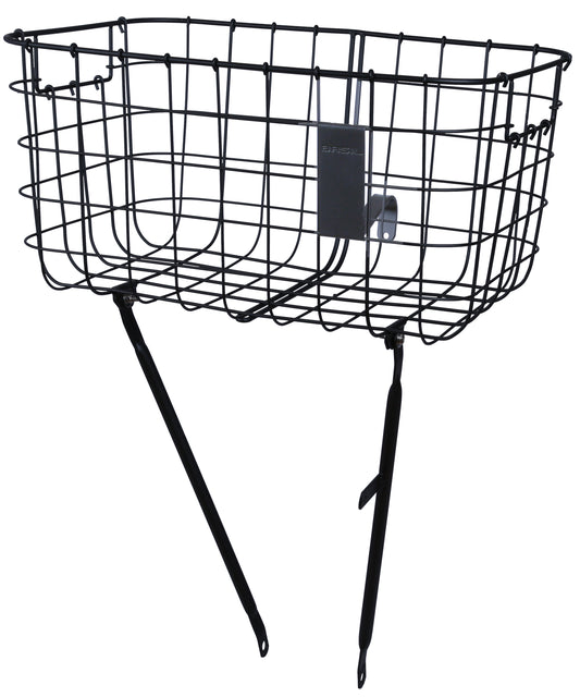Fietsmand Basil Robin 27 liter 47 x 31 x 25 cm - zwart