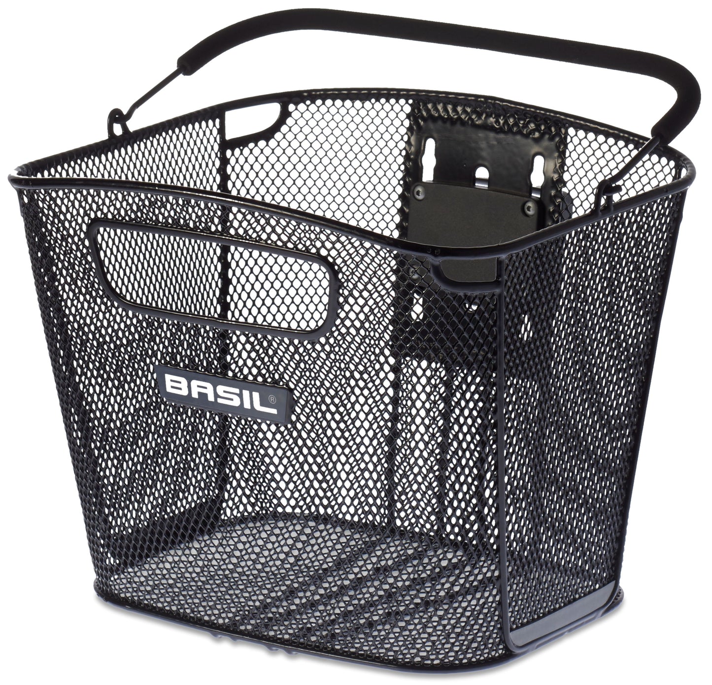 Fietsmand Basil Bold Front KF 28 x 34 x 27 cm - zwart