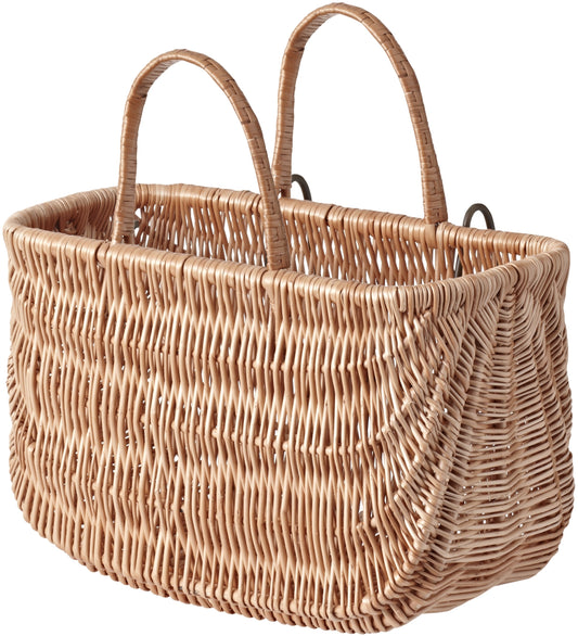 Fietsmand Basil Swing 42 x 20 x 26 cm - naturel gelakt