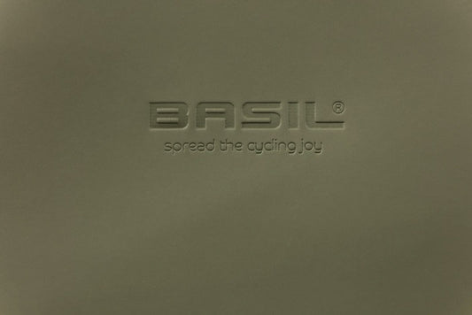 Dubbele fietstas Basil SoHo Nordlicht MIK 41 liter 31 x 13 x 37 cm - mosgroen