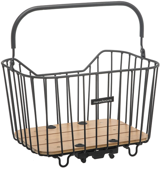 Fietsmand New Looxs Palermo 24 liter 40 x 22 x 27,5 cm - zwart