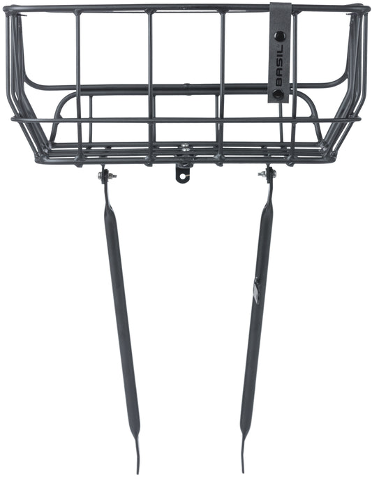 Fietsmand Basil Portland Front 25 liter 43 x 36 x 22 cm - mat zwart