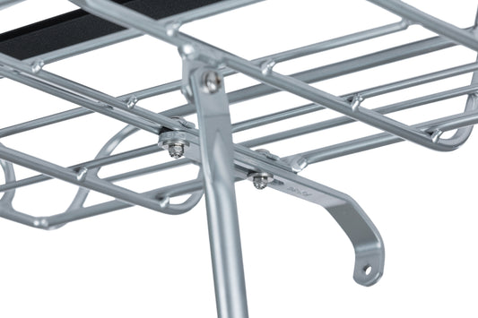 Fietsmand Basil Portland Front 25 liter 43 x 36 x 22 cm - chroom